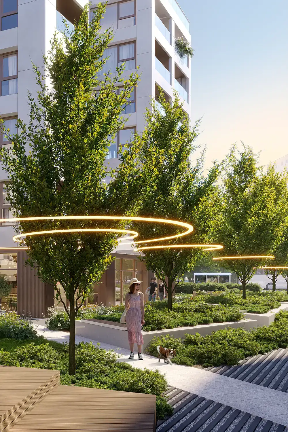 In green surroundings. So close. A balance that is hard to match.