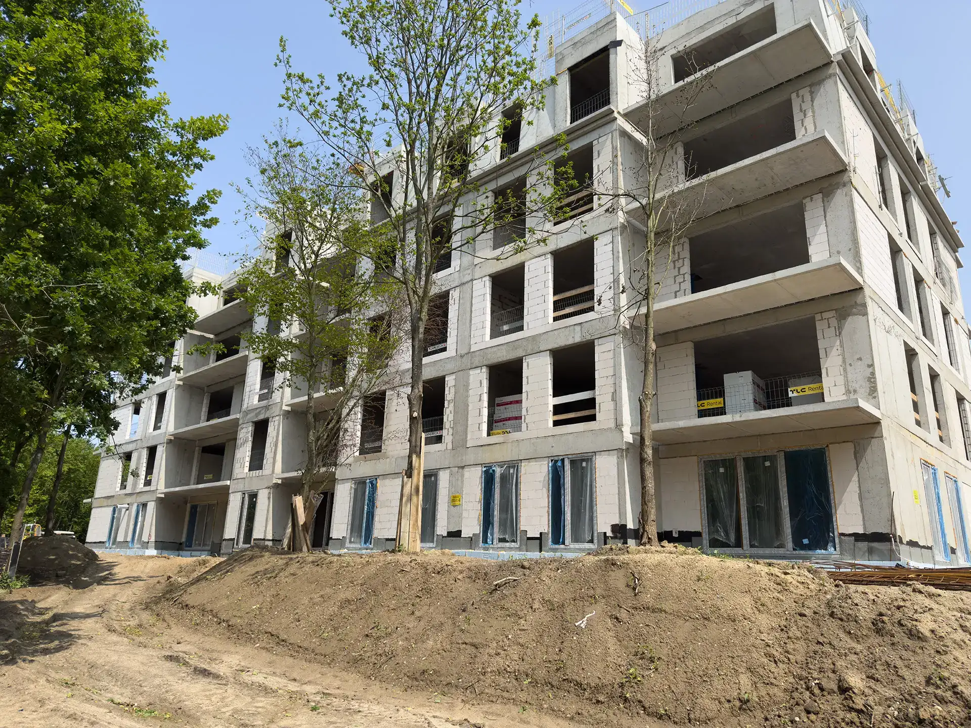 Postęp pracy inwestycji Oxygen Park, Gdańsk