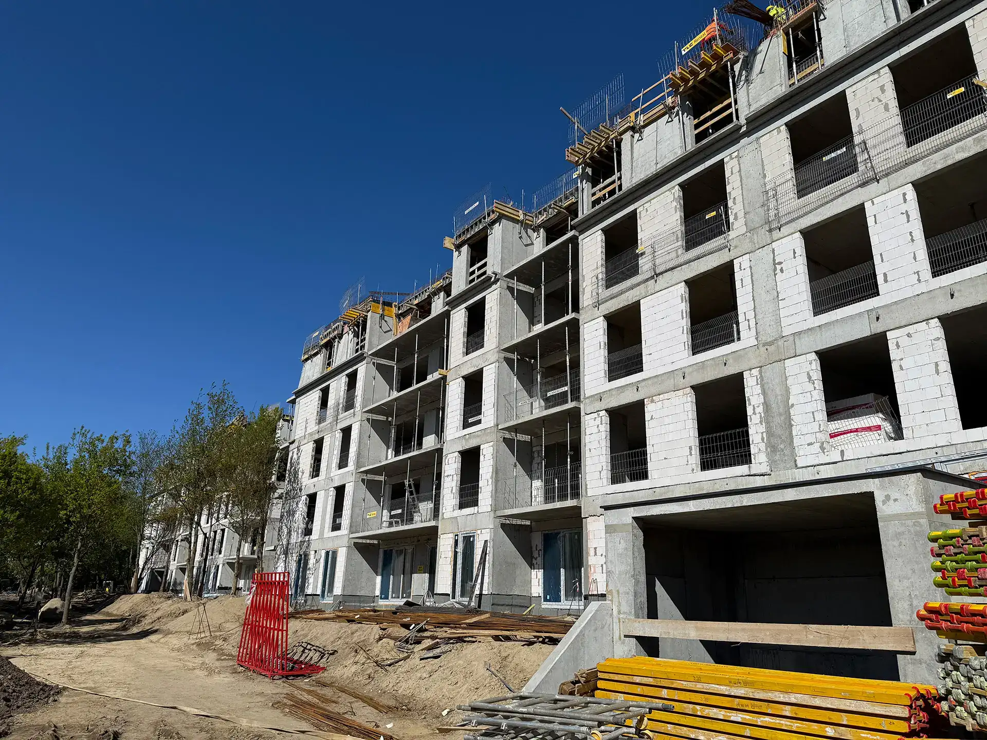 Postęp pracy inwestycji Oxygen Park, Gdańsk