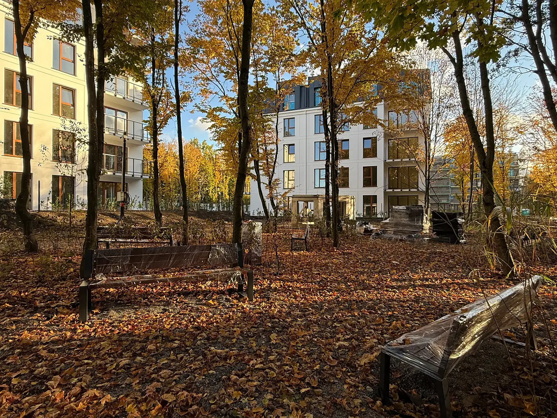 Postęp pracy inwestycji Oxygen Park, Gdańsk