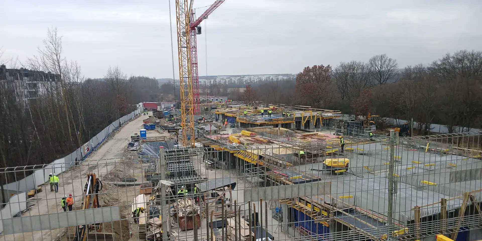 Postęp prac budowlanych Oxygen Park, Gdańsk