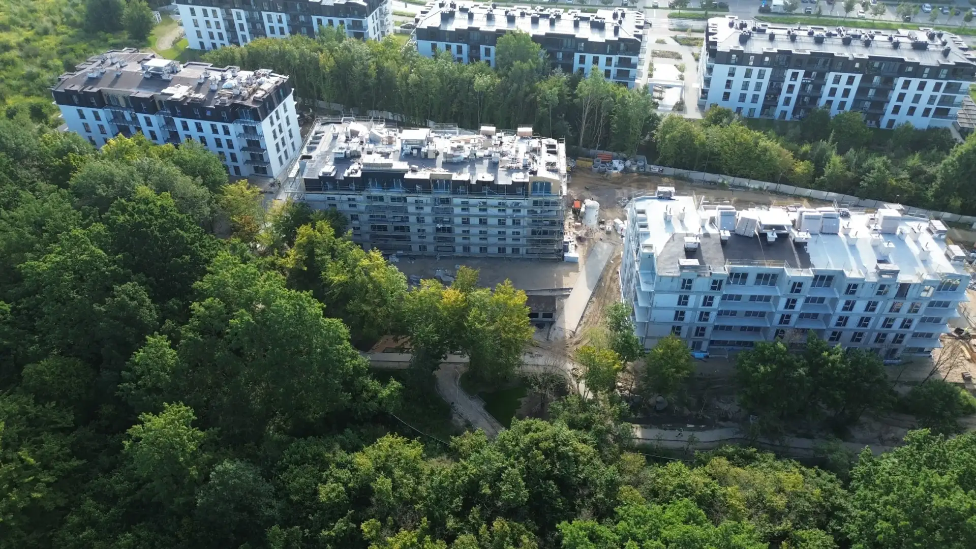 Postęp pracy inwestycji Oxygen Park, Gdańsk