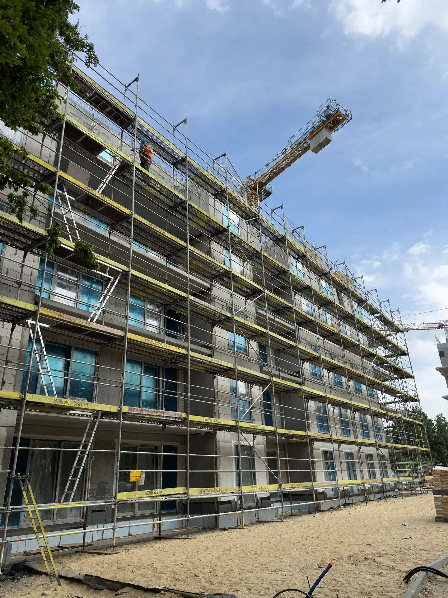 Postęp pracy inwestycji Oxygen Park, Gdańsk