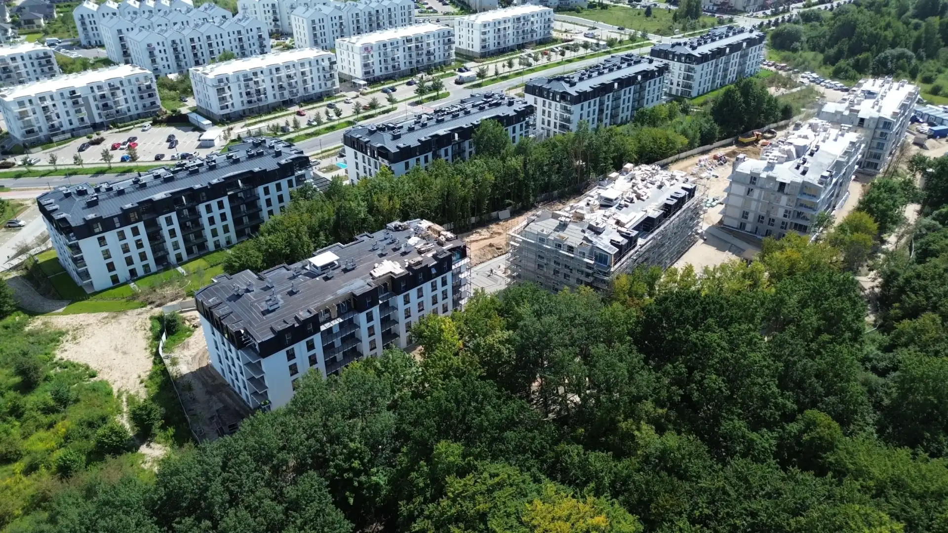 Postęp pracy inwestycji Oxygen Park, Gdańsk