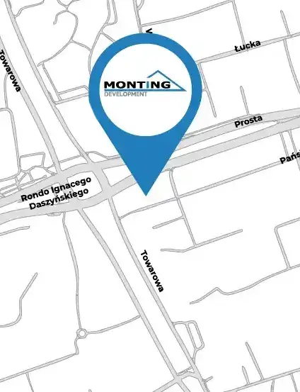 Lokalizacja biuro firmy Monting Development
